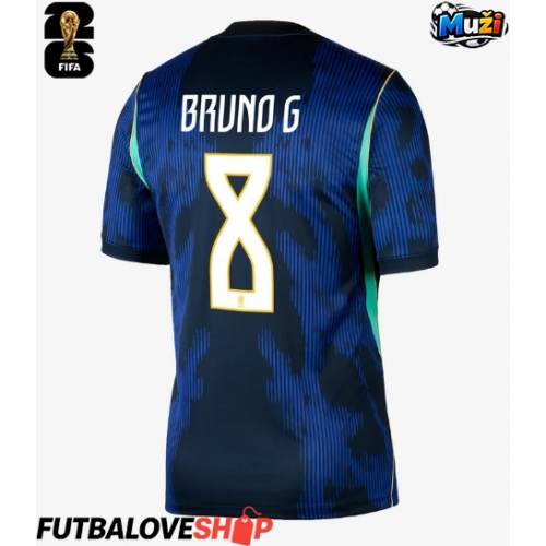Dres Brazília Bruno Guimaraes #8 Preč MS 2026 Krátky Rukáv